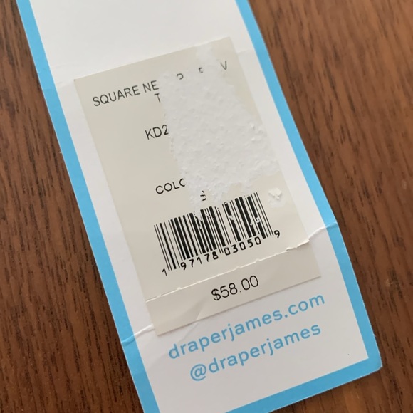 DRAPER JAMES RSVP FLORAL SQUARE NECK BABYDOLL TOP WITH PUFF SLEEVES - Picture 8 of 11